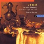 Bach musical offering, Monica Huggett with Sonnerie