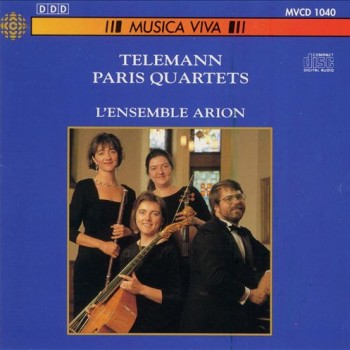 TELEMANN - Paris Quartets (4 to 6) by Arion ensemble